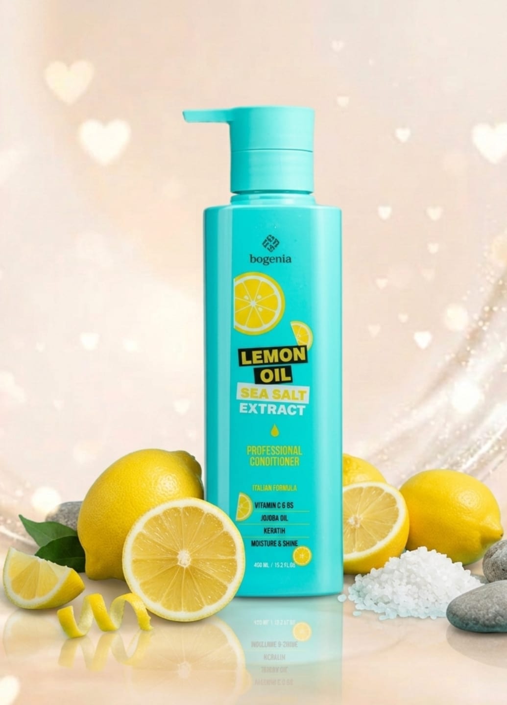 Кондиціонер для волосся з екстрактом морської солі та олією лимона Lemon Oil Sea Salt Conditioner BG440 №002