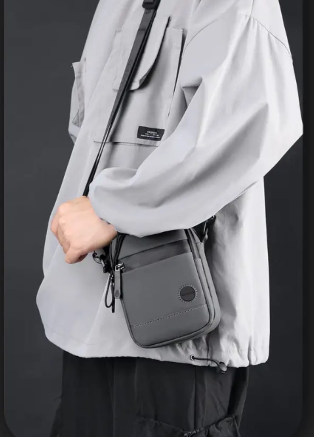Універсальна чоловіча сумка Gray City Mini