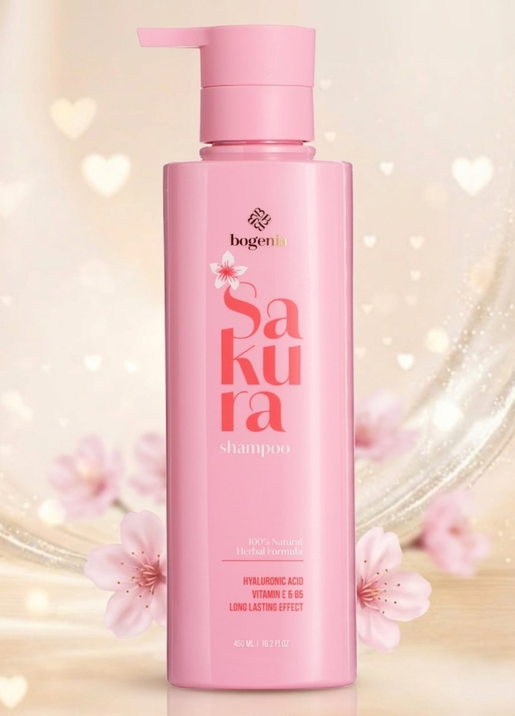 Шампунь для волосся з екстрактом сакури Sakura Shampoo BG434 №001